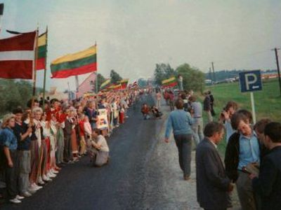 Балтийский путь — первый народный референдум - Литва и страны Балтии