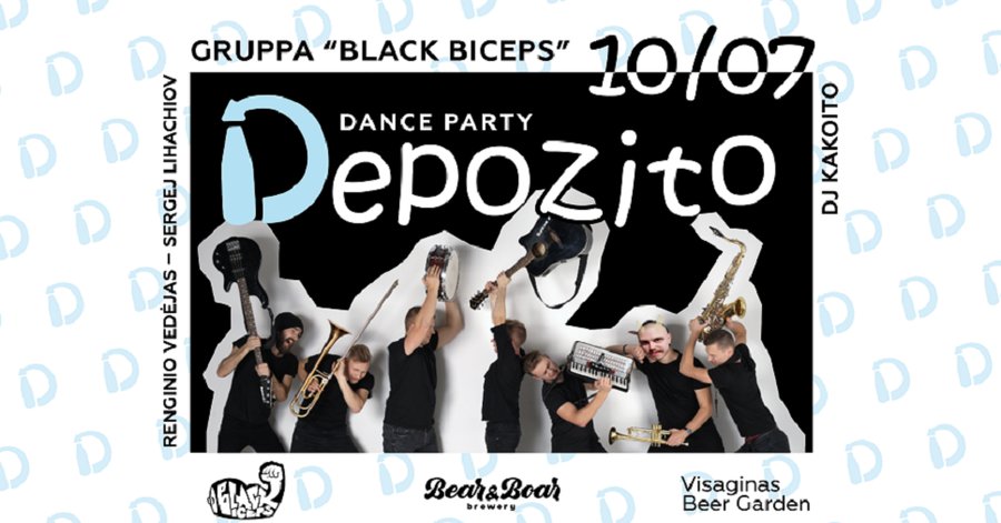 "DEPOZITO" Dance Party - Реклама