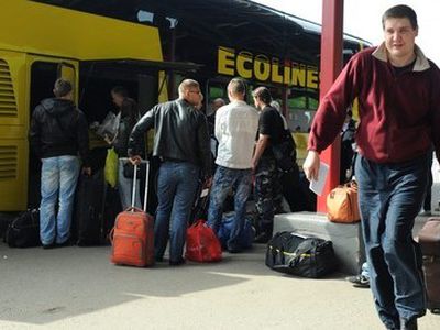 За экономический рост страны Балтии платят жителями                                 - Литва и страны Балтии