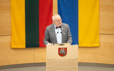 Председатель Сейма встретится с жителями Висагинаса 21 октября - В Висагинасе