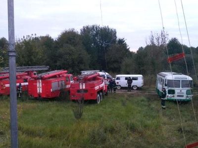 Под Винницей полыхают артиллерийские склады - В Мире