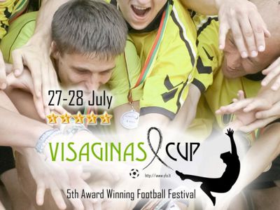 Приглашает летний фестиваль футбола «Visaginas Cup»  - В Висагинасе
