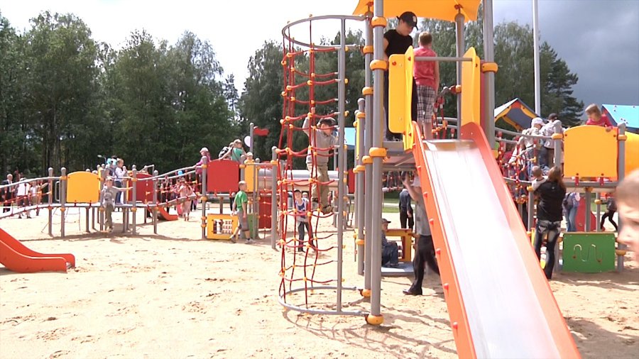 В Висагинасе полностью достроен «детский городок»  - В Висагинасе