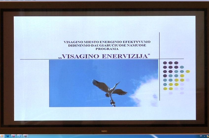 Горячая новость: Совет одобрил программу «Visagino EnerVizija» (добавлены видеокомментарии)
                                                         