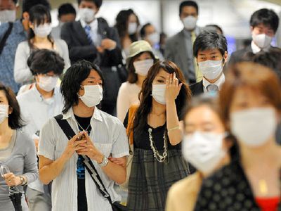 В Японии эпидемия гриппа охватила почти 3 млн человек - В Мире