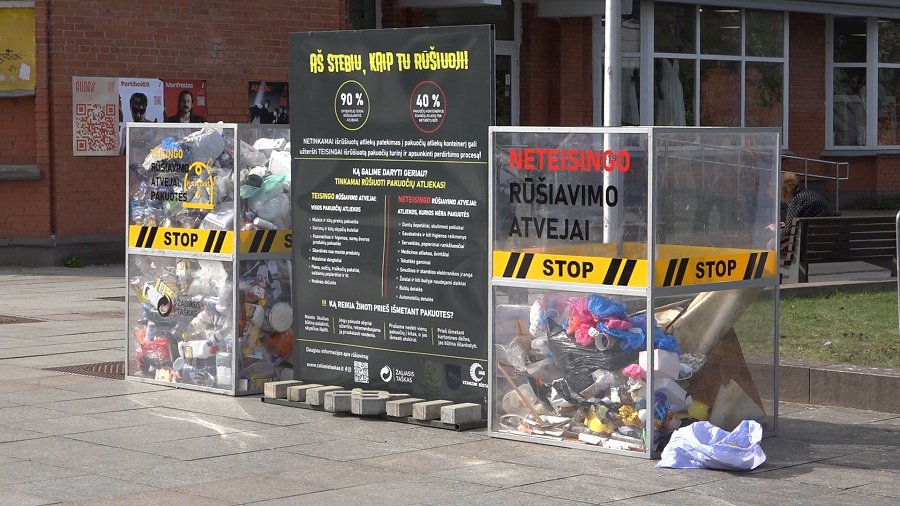 Чистый выбор: как правильно сортировать отходы (видео) - В Висагинасе