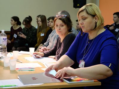 В доме творчества состоялся первый этап конкурса «Не забудь парашют» - В Висагинасе