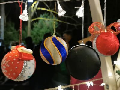 Как прошел праздник зажжения огней на городской елке (видео) - В Висагинасе