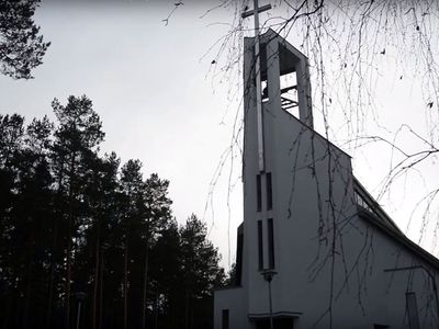 Богослужения в костеле Св. Апостола  Павла - В Висагинасе