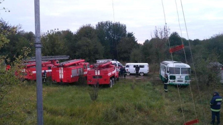 Под Винницей полыхают артиллерийские склады - В Мире