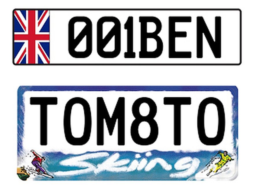 В Великобритании запретили использование провокационных автомобильных номеров - Хобби, отдых и развлечения
