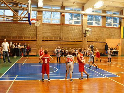 Юные баскетболисты приняли участие в предновогоднем турнире - Культурные и спортивные мероприятия