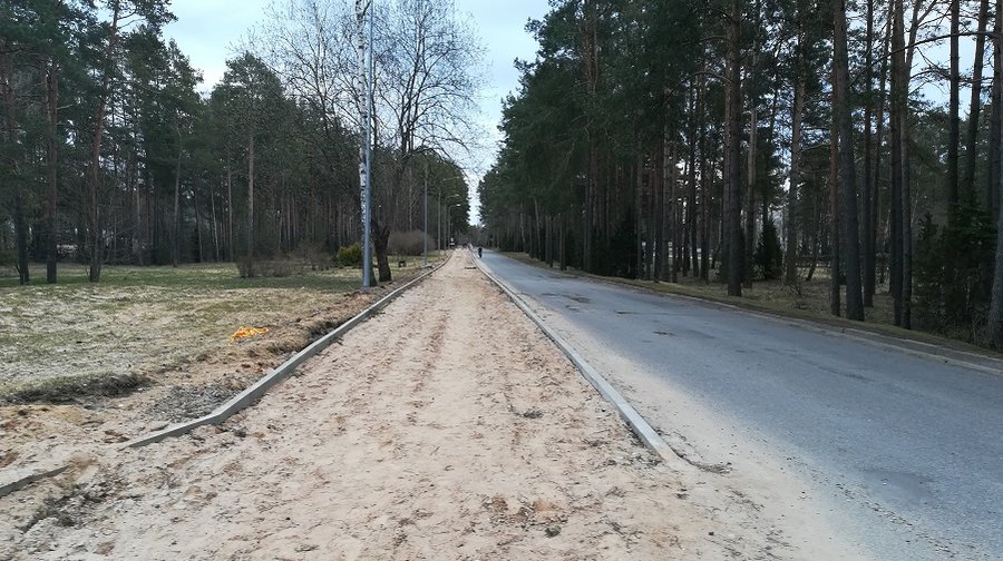 Когда закончат ремонт тротуара на пр. Тайкос, 15-23? - В Висагинасе