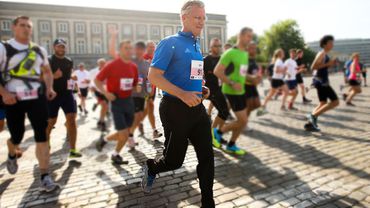 Бельгийский король пробежал 20-километровый марафон