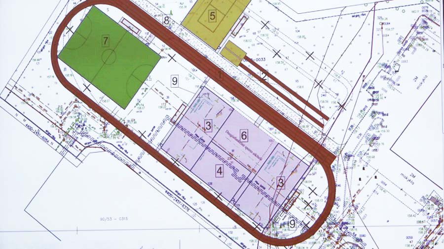 Будет обновлена спортивная инфраструктура гимназии «Verdenės» (видео) - В Висагинасе