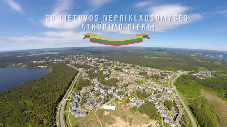 11 марта – День восстановления независимости Литвы - В Висагинасе