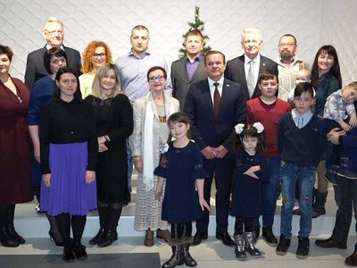 Торжественная церемония награждения "Мой город - Висагинас" (видео) - В Висагинасе