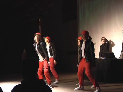 В стиле Хип-хоп - В Висагинасе