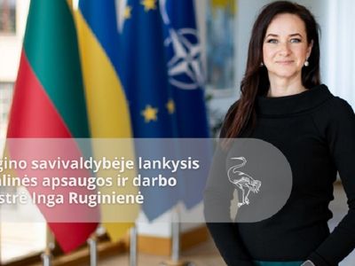 30 октября – визит в Висагинас министра соцзащиты и труда И. Ругинене - В Висагинасе