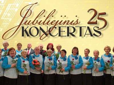 Kviečiame į jubiliejinį koncertą - Kultūros ir sporto renginiai