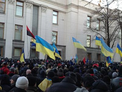 «Беркут» оцепил Верховную Раду - В Мире