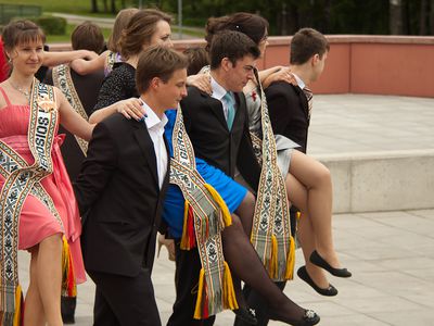 Последний звонок - В Висагинасе