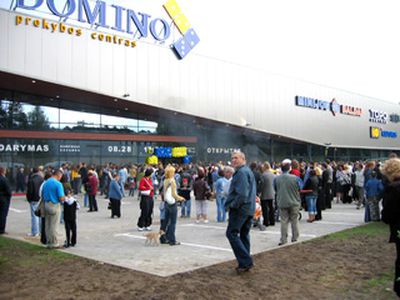 «Domino» открылся

 - В Висагинасе