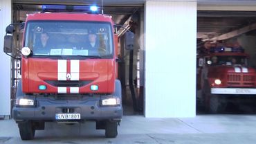 Висагинские пожарные-спасатели: В воде не тонут, в огне не горят