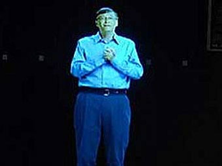 Голограмма Гейтса посетила Всемирный IT-конгресс