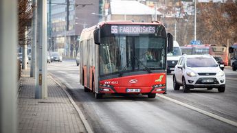 Pirmadienį – pokyčiai sostinės viešojo transporto tvarkaraščiuose: daugiau kaip trečdalis vairuotojų pradeda streiką