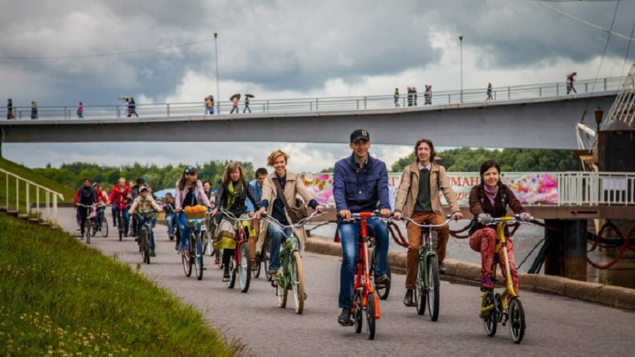 День без автомобиля - В Висагинасе