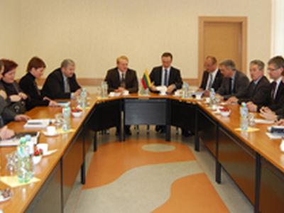 Министерский десант в Висагинасе - В Висагинасе