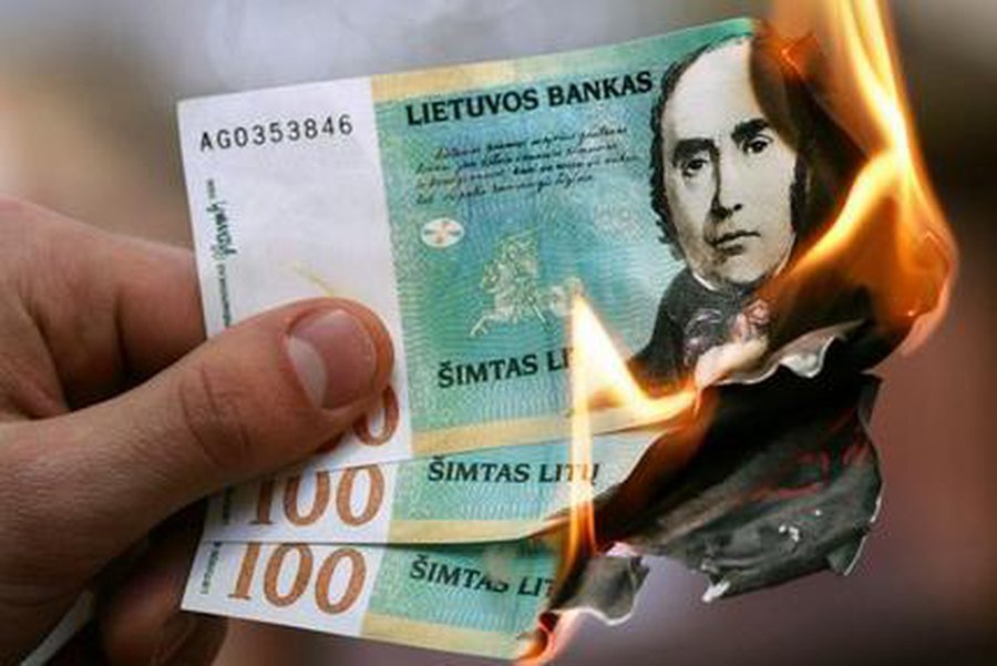 До Литвы докатилась вторая волна кризиса - Литва и страны Балтии