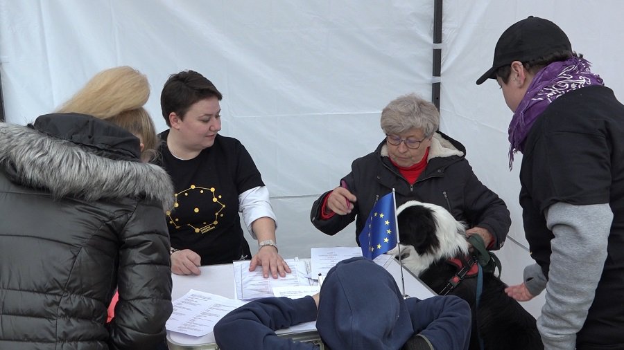 Звезды благоприятно сошлись на Дне Европы (видео) - В Висагинасе