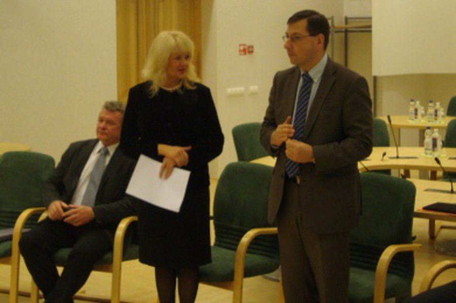 В гостях — министр образования                                                                                                                         - В Висагинасе