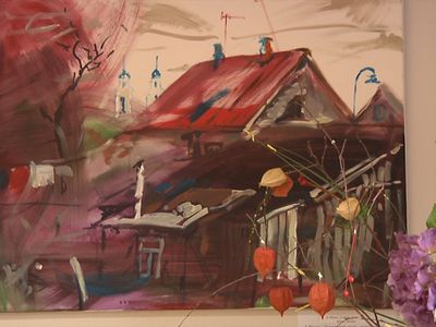 Художников двух стран объединил пленэр - В Висагинасе