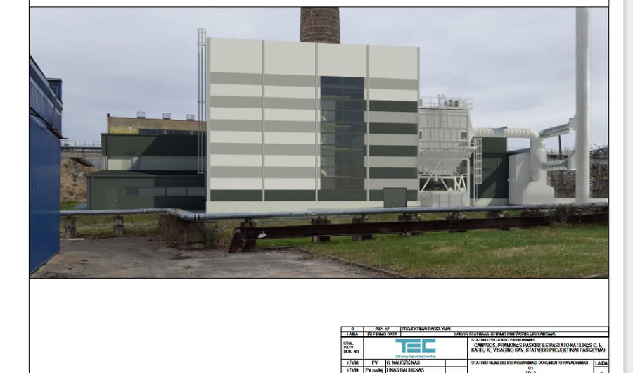 Начато обсуждение проекта когенерационной котельной «Visagino energija» - В Висагинасе