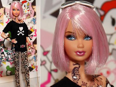 Татуированная кукла Барби разгневала американцев - Хобби, отдых и развлечения
