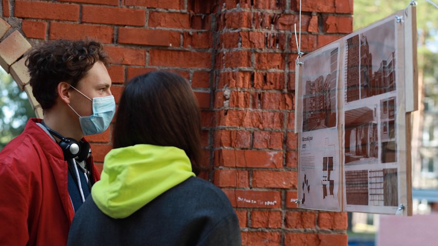 (Не) обычная экскурсия по (Не) типовой архитектуре (видео) - В Висагинасе