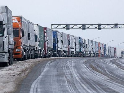 Таможенники предупреждает о возможных очередях фур на белорусско-литовской границе - Литва и страны Балтии