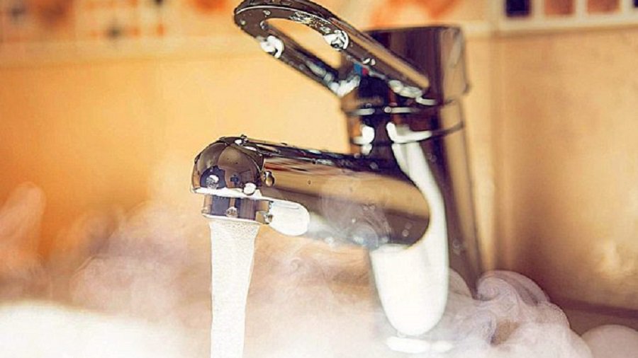 О прекращении подачи горячей воды - В Висагинасе