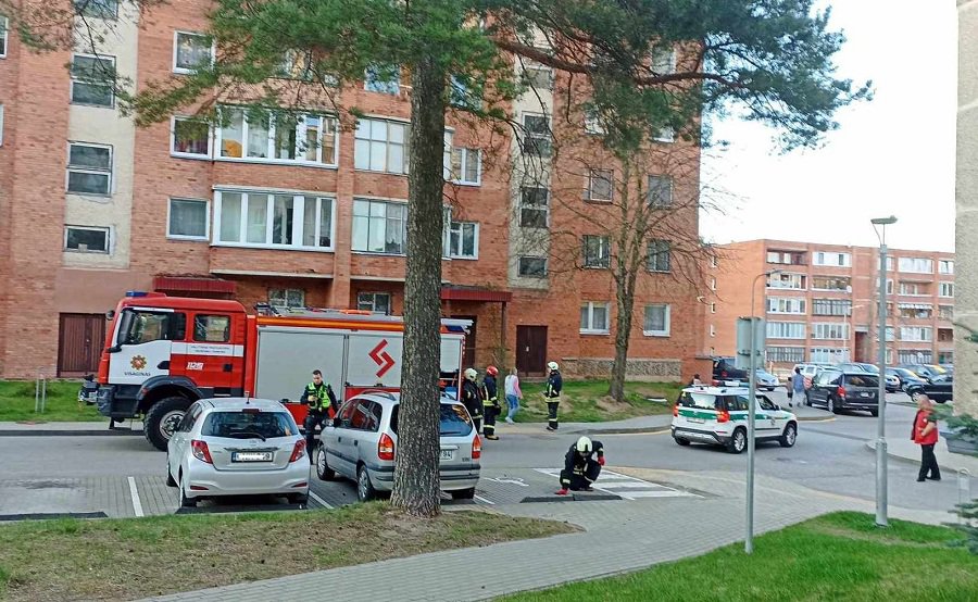 «В случае запаха газа - звоните 112» - В Висагинасе