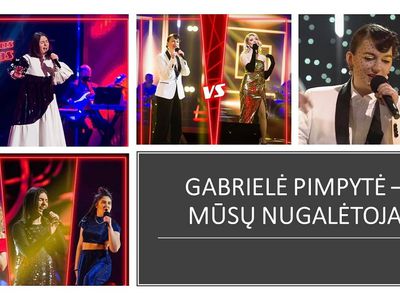 Габриэле Пимпите – полуфиналистка восьмого сезона музыкального проекта «Голос Литвы» - Культурные и спортивные мероприятия