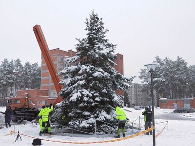 Как будет украшен город к Рождеству и Новому году? (фотогалерея) - В Висагинасе
