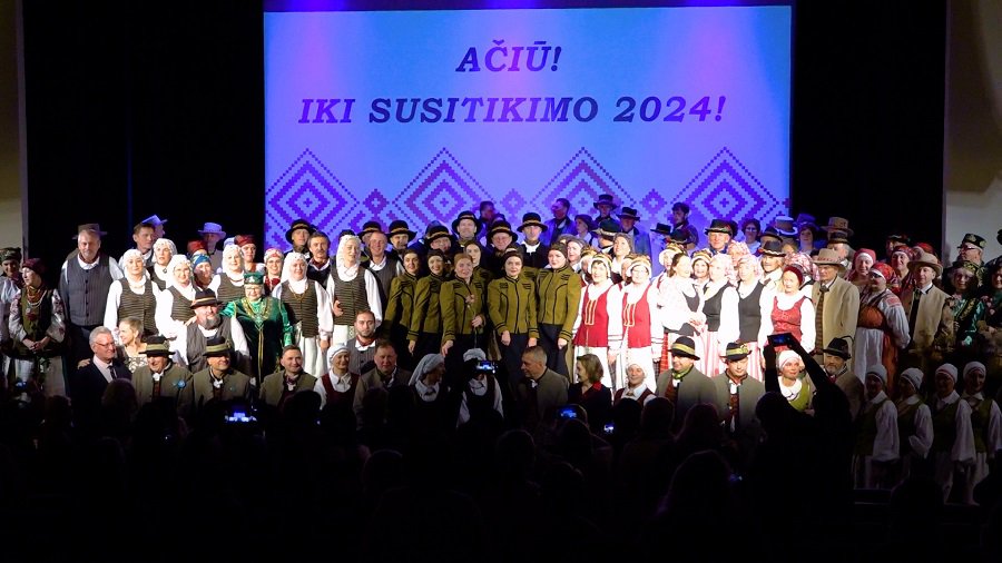 «Будь здоров соседушка!» 2023 года - открыл дорогу юным участникам фестиваля (видео) - В Висагинасе