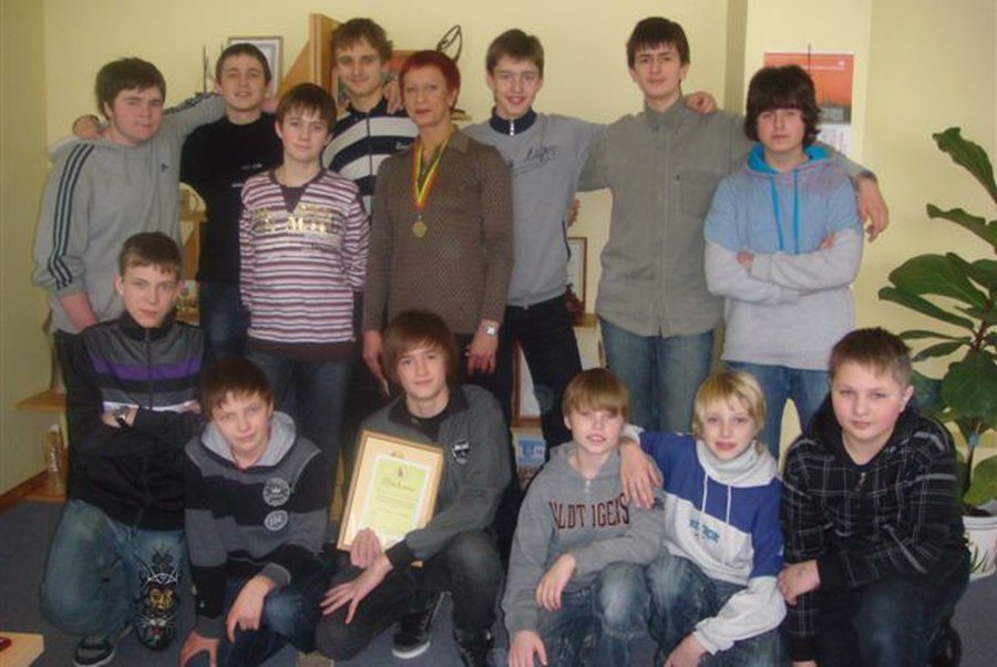 Победа юных футболистов - В Висагинасе