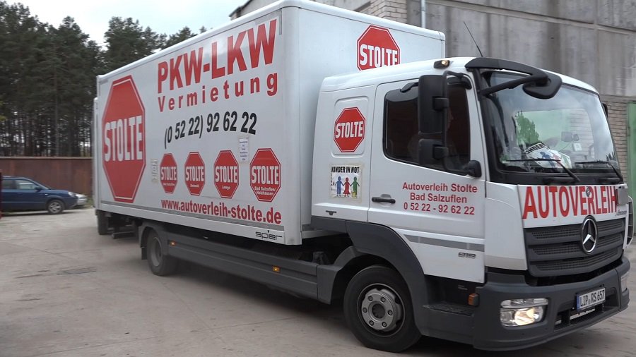 Гуманитарную помощь из Германии начнут раздавать в субботу (видео) - В Висагинасе