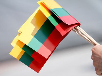 Lietuvos Valstybės (Lietuvos karaliaus Mindaugo karūnavimo) dieną Visagine - Visagine