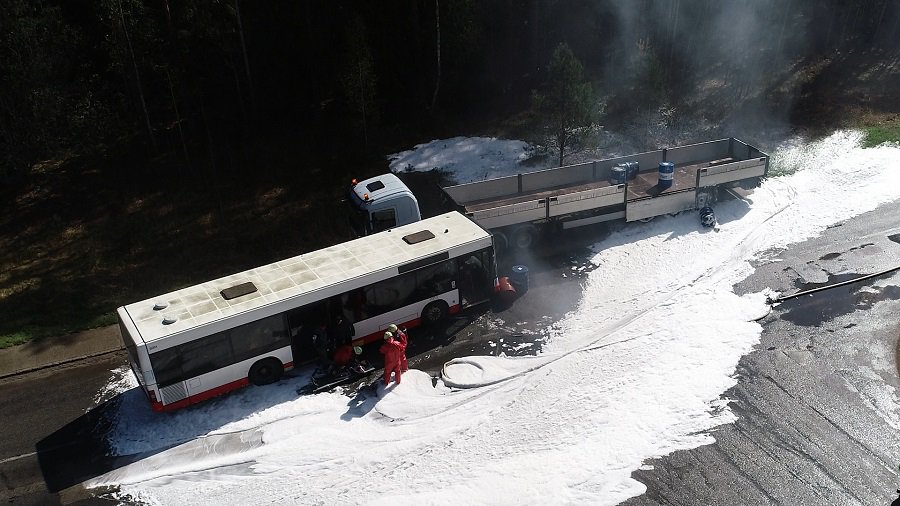 Город может спать спокойно: наши пожарные нас сберегут (видео) - В Висагинасе