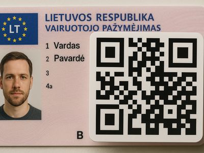 Водительское удостоверение в телефоне: опасаются, что не все страны смогут к этому подготовиться - Литва и страны Балтии